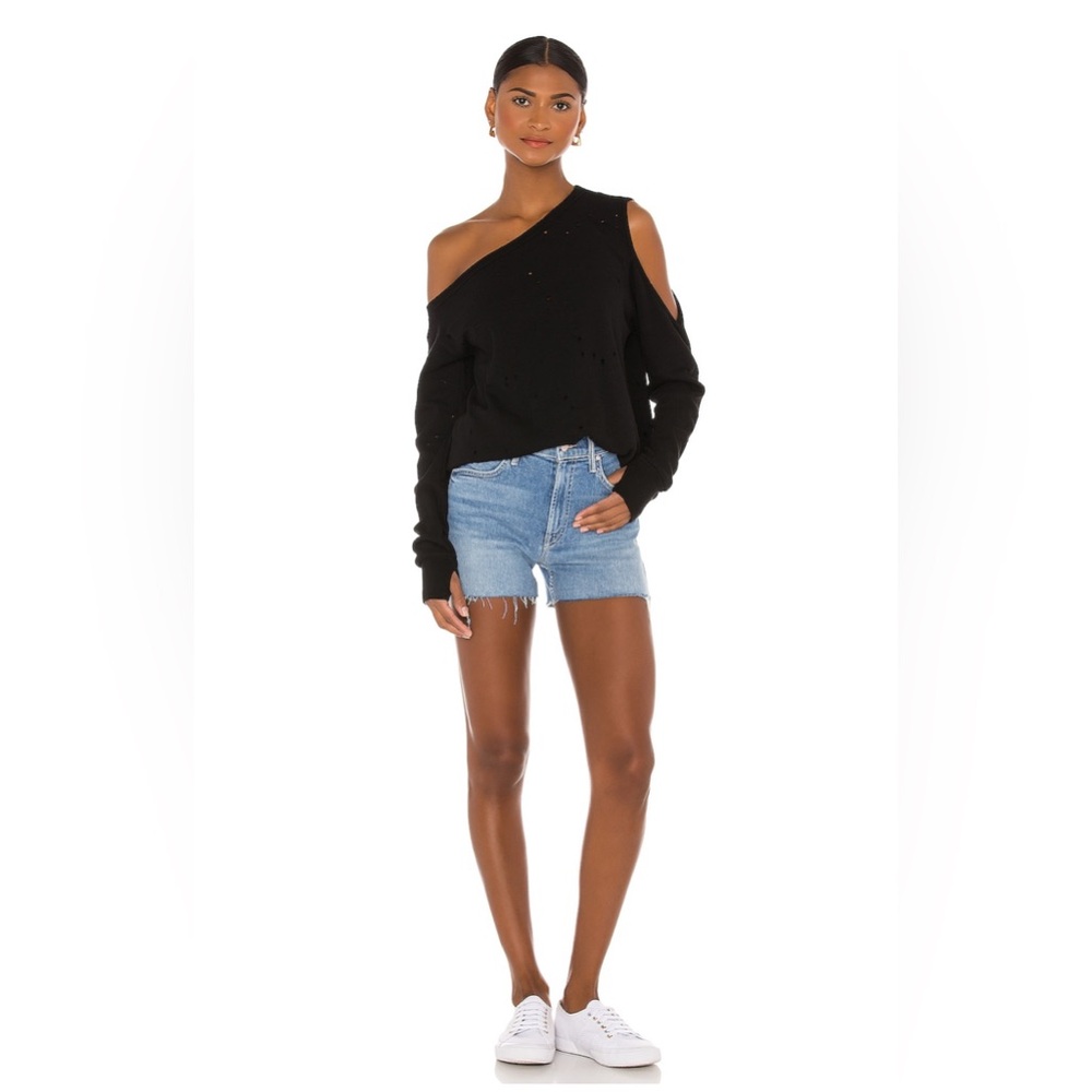 Revolve Michael Lauren Ventura Pullover in Black Small